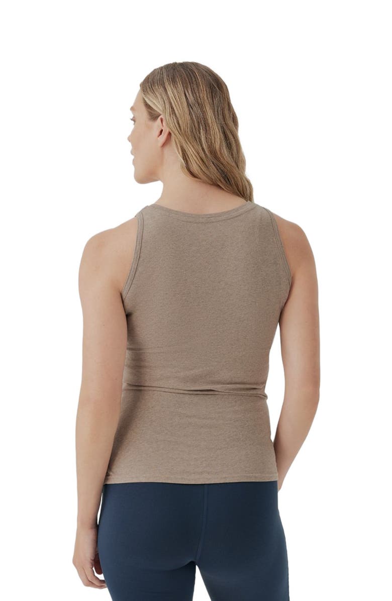 Pact Organic Maternity Everyday Tank, Alternate, color, Stucco Heather