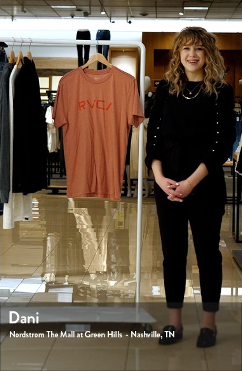 Big RVCA Logo T-Shirt, sales video thumbnail