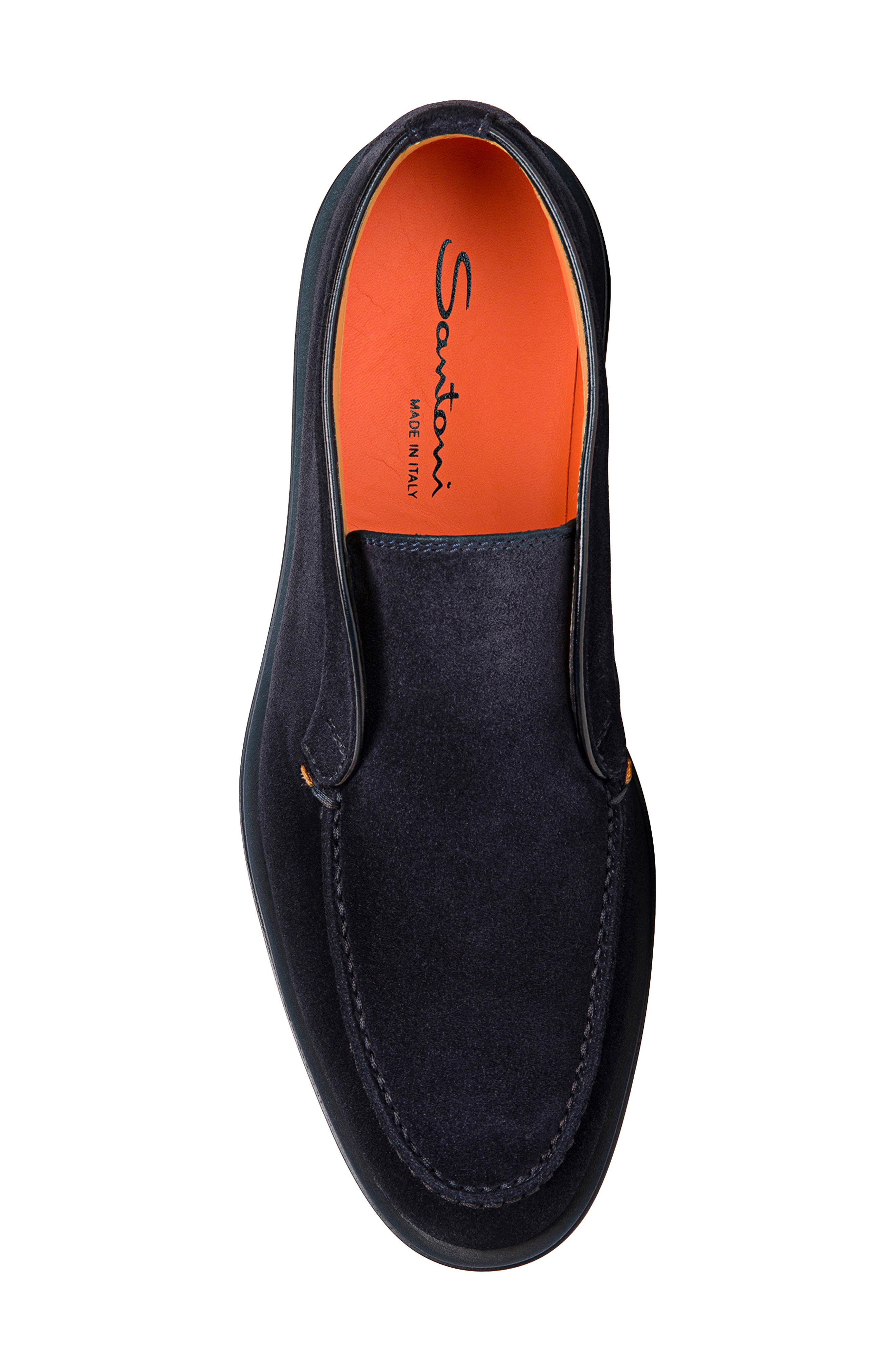 Santoni Boneless Boot, Alternate, color, Blue