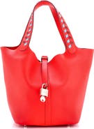 Pre-Owned Hermes Picotin Lock Bag Tressage Epsom MM
