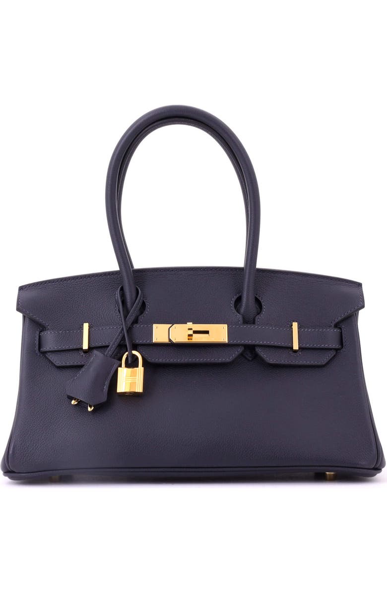 Pre-Owned Hermes Shoulder Light Birkin Bag Evercolor 29, Main, color, Caban