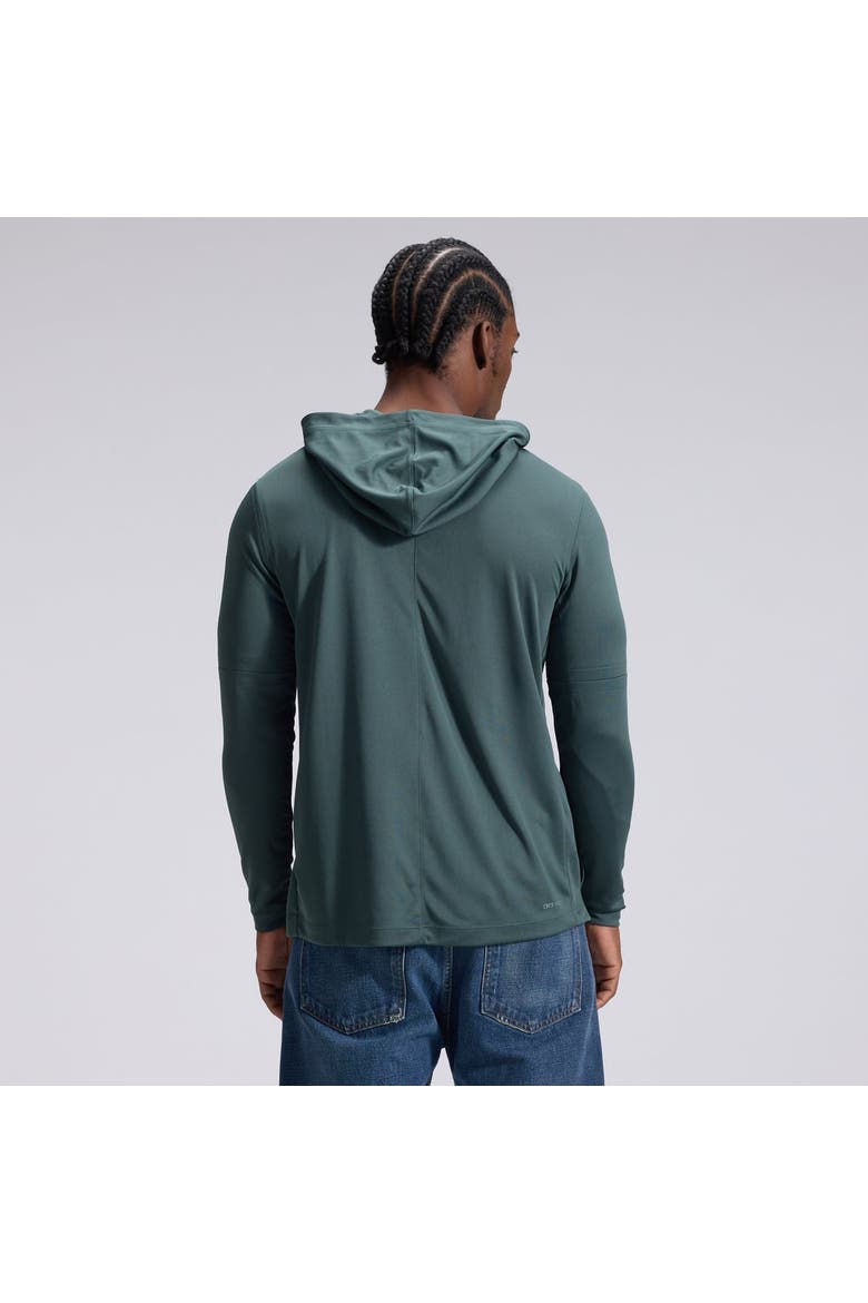 Men's Nike  Green Green Bay Packers 2026 Rivalries Collection Sideline Lightweight Hooded Long Sleeve Top, Alternate, color, Green
