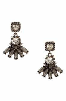 Caila Crystal Drop Earrings