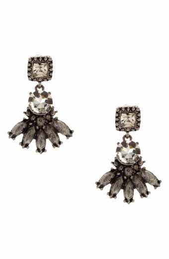 Caila Crystal Drop Earrings