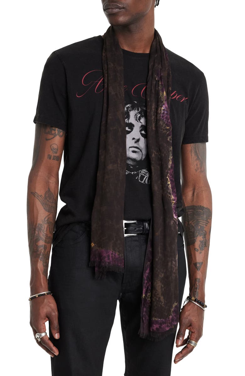 John Varvatos Alice Cooper Cotton Graphic T-Shirt, Alternate, color, Black