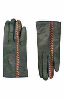 Portolano Contrast Stitch Leather Gloves