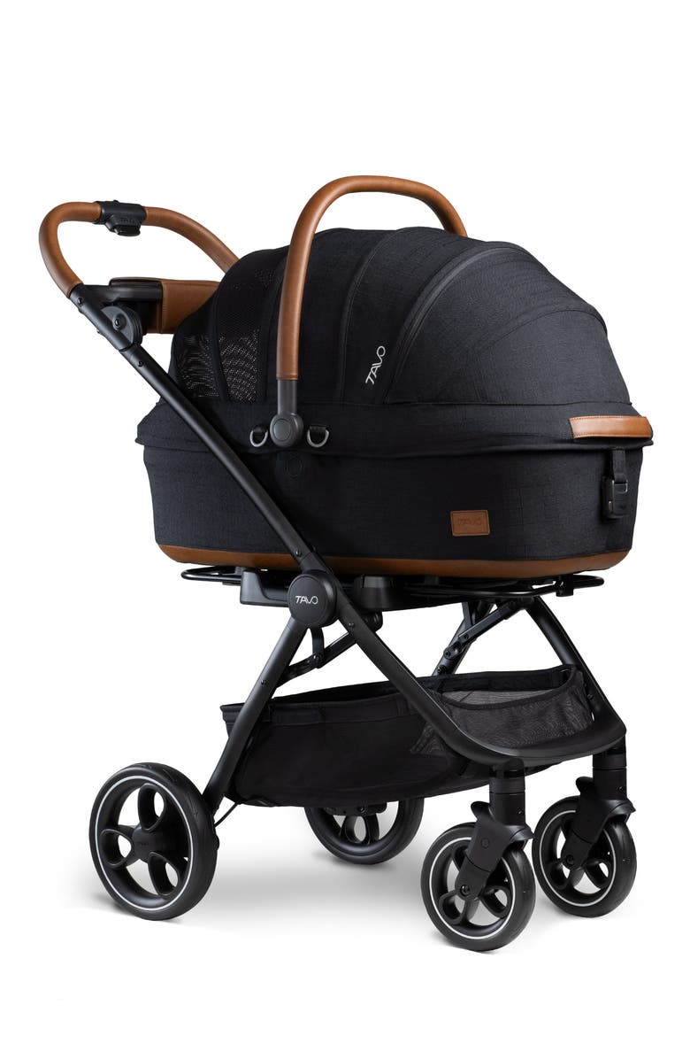 TAVO PETS Maeve<sup>™</sup> Medium Rigid 3-in-1 Pet Car Seat & Stroller, Alternate, color, Onyx