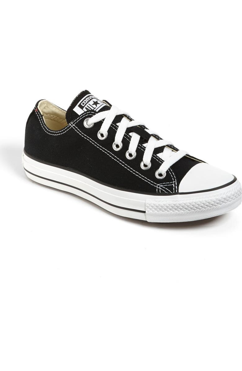 Converse Chuck Taylor<sup>®</sup> All Star<sup>®</sup> Low Top Sneaker, Main, color, Black
