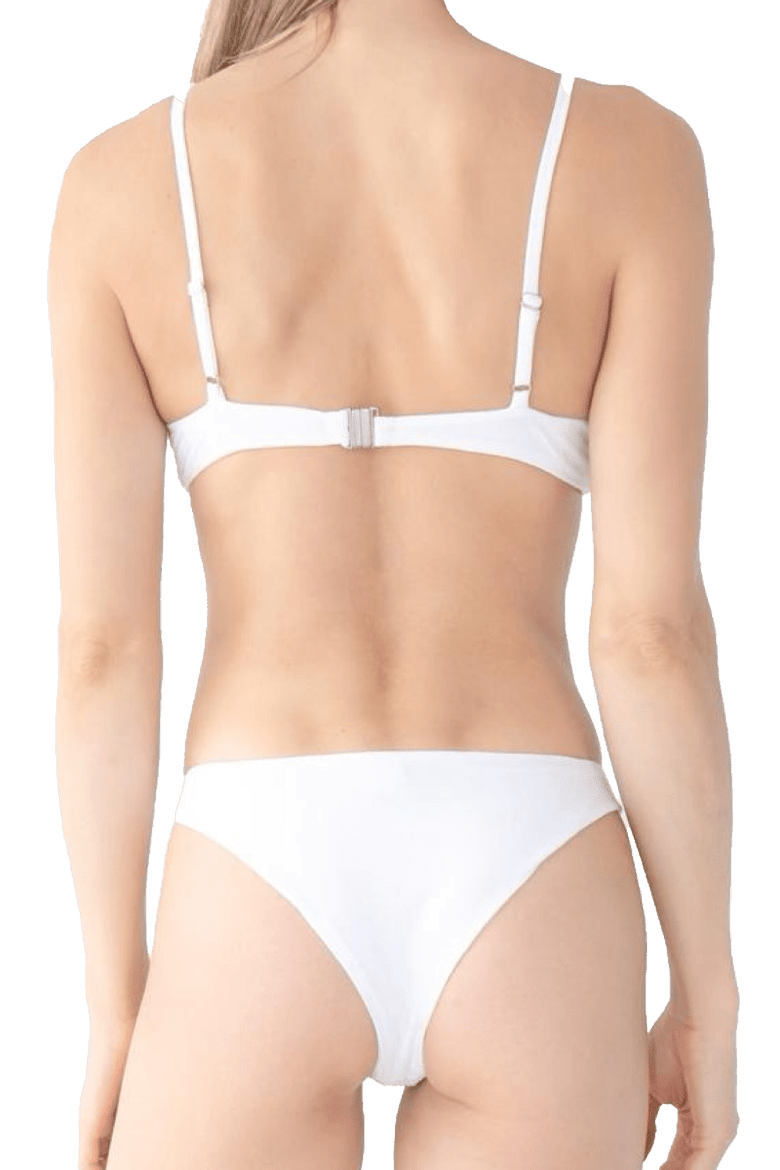 Euro Summer Hand Beaded Bikini Top, Alternate, color, White/Blue