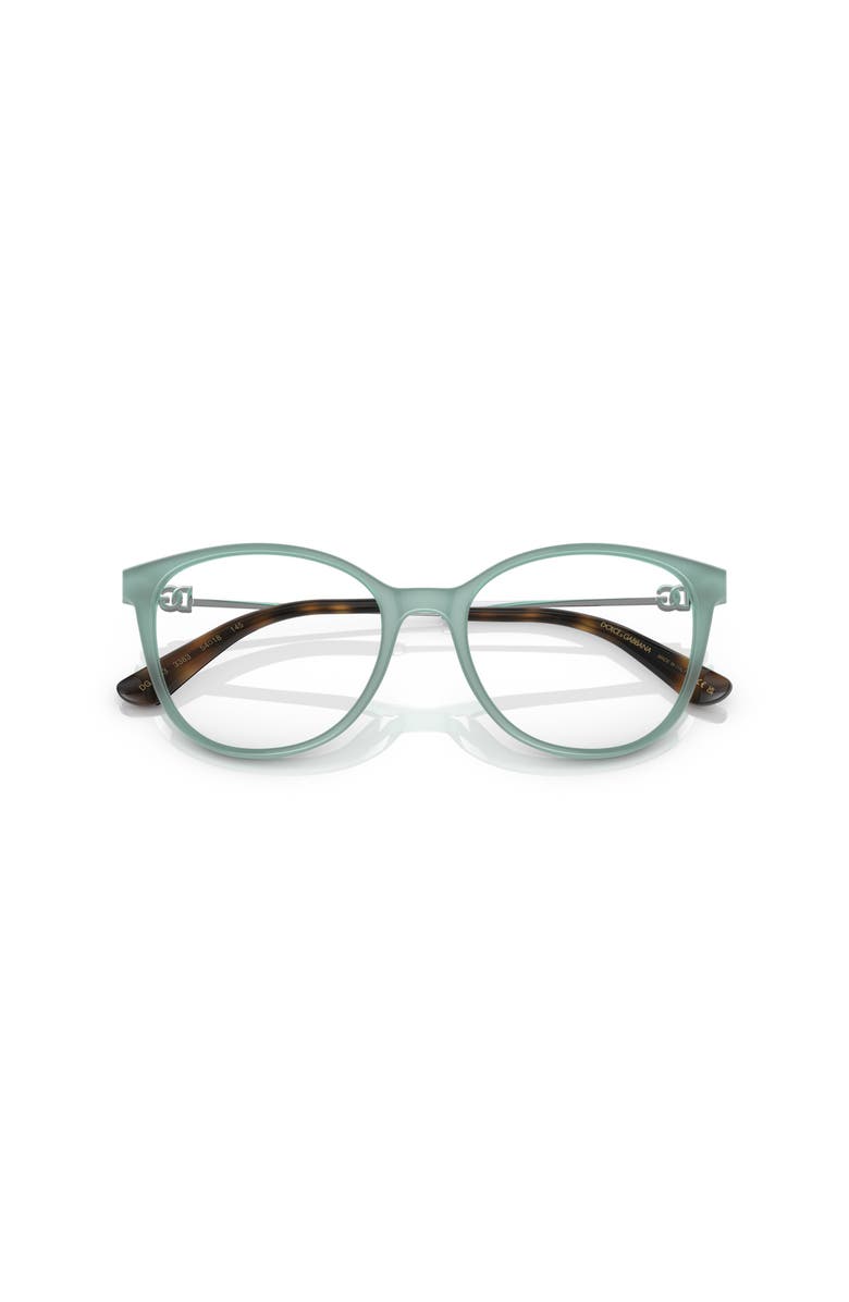 Dolce&Gabbana 52mm Butterfly optical glasses, Alternate, color, Green