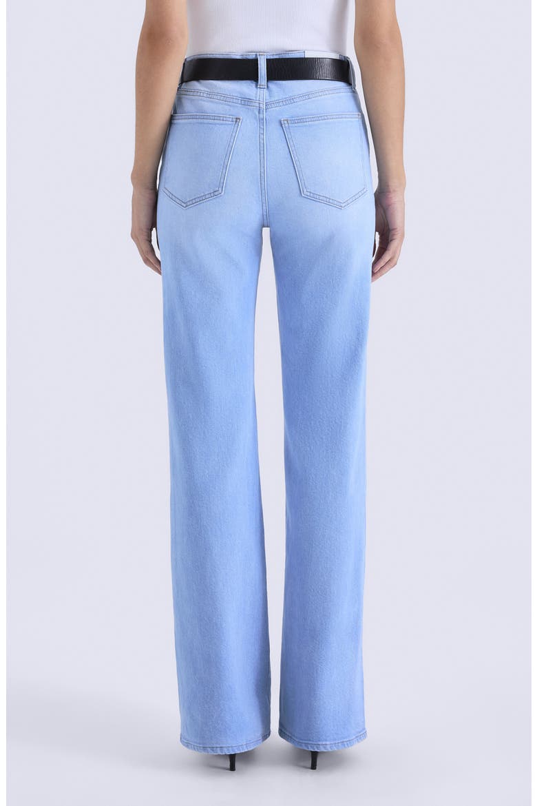 Evie High Waist Slim Bootcut Jeans, Alternate, color, WINDSWEPT