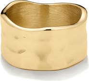 D.LOUISE Textured Band Ring