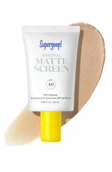 Supergoop!® Supergoop! Smooth & Poreless 100% Mineral Matte Screen Sunscreen SPF 40