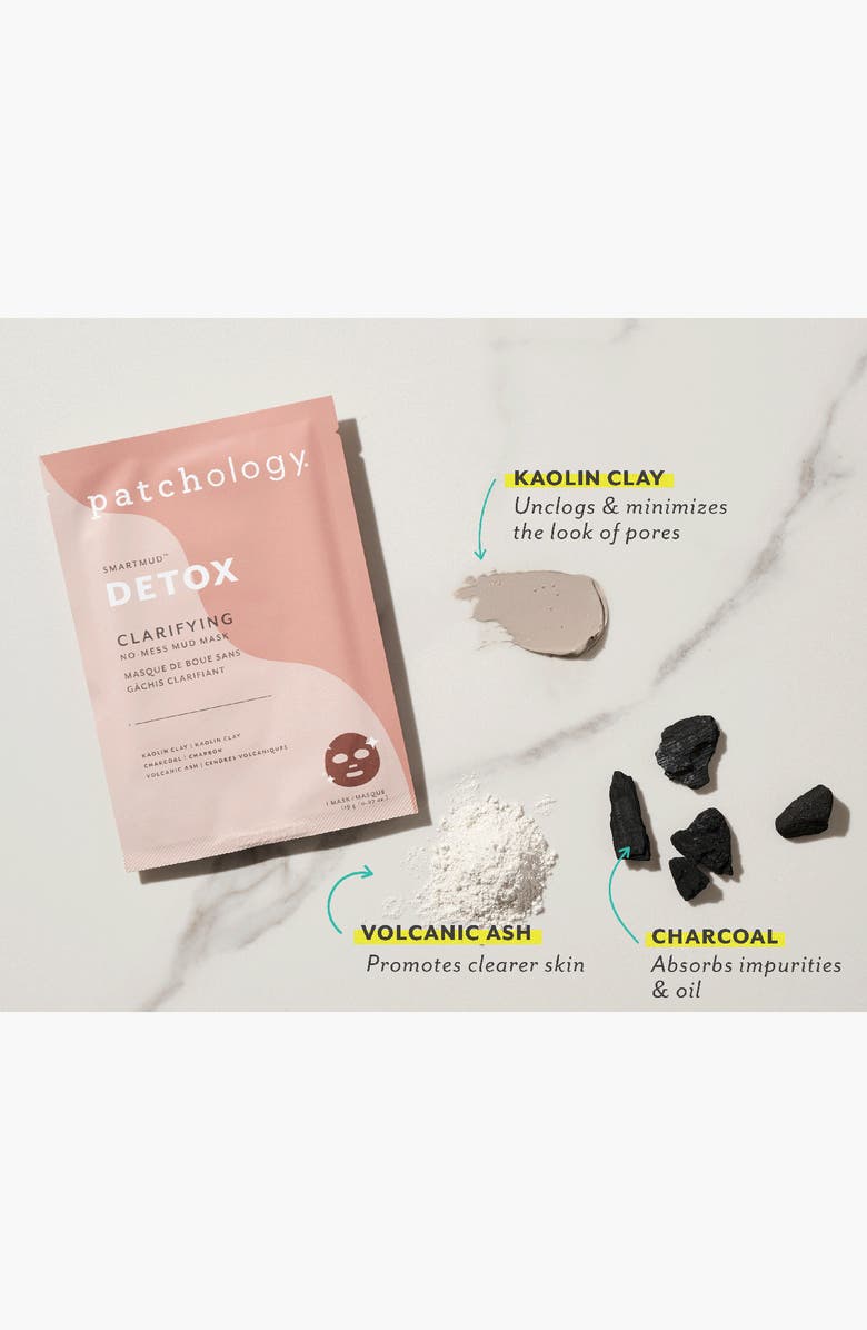 Patchology SmartMud<sup>™</sup> Detox No Mess Mud Sheet Mask, Alternate, color, 