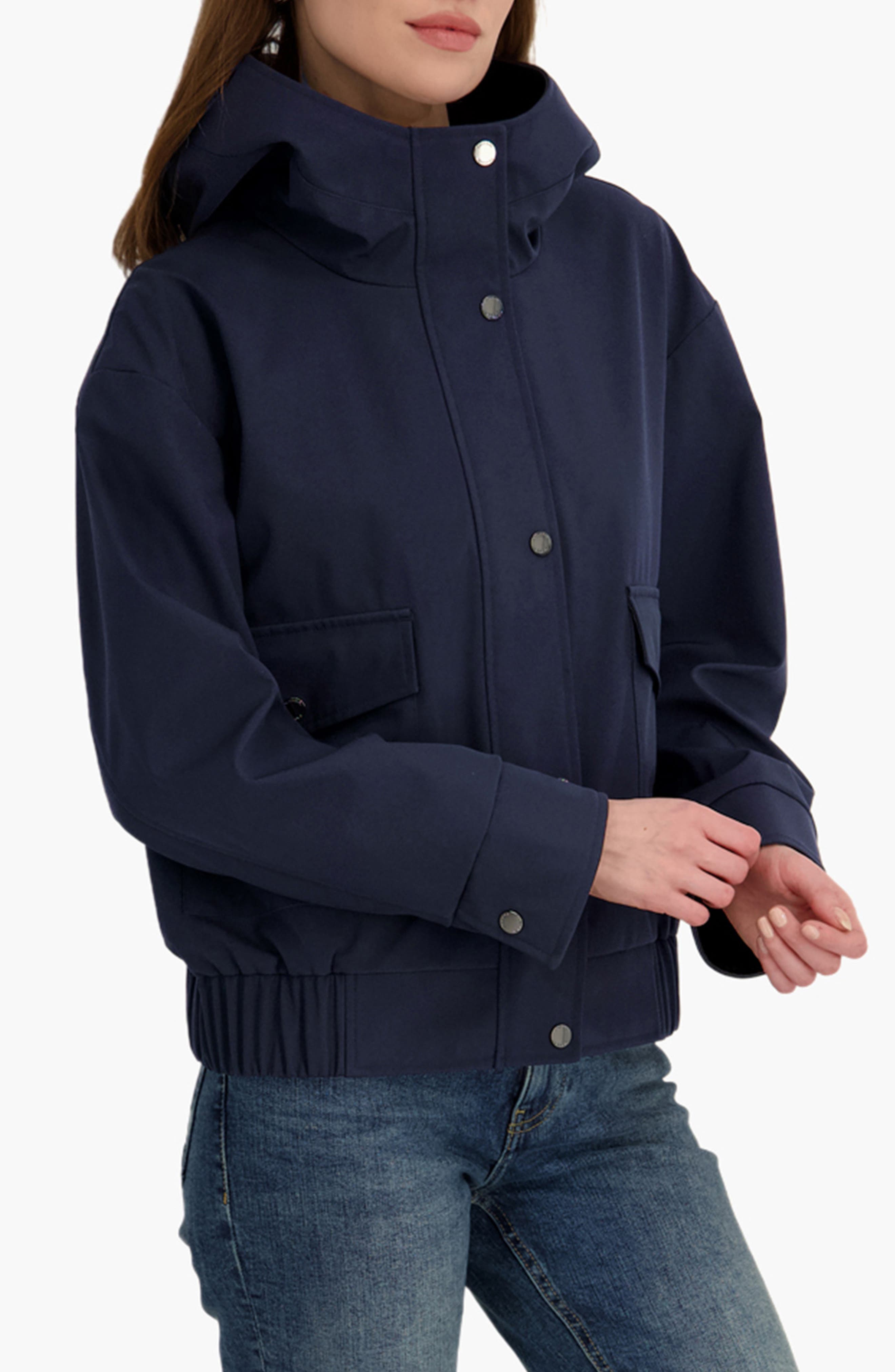 Tahari Leone Softshell Bomber Jacket