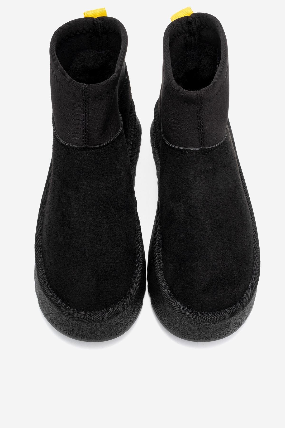 Prologue Shoes Ovar Platform Boot, Alternate, color, Black Suede