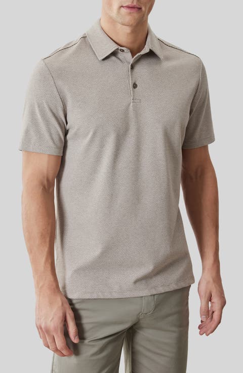 Keyes Jacquard Knit Polo