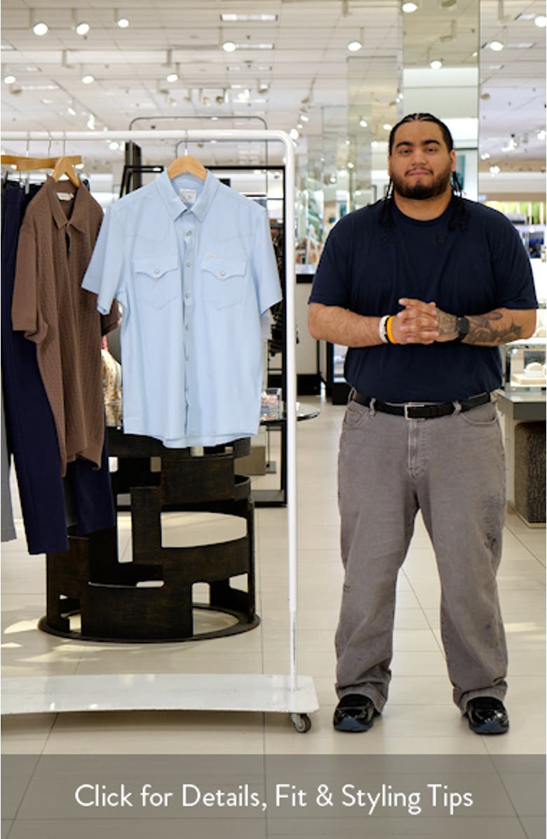 Performance Western Short Sleeve Button-Up Shirt, sales video thumbnail
