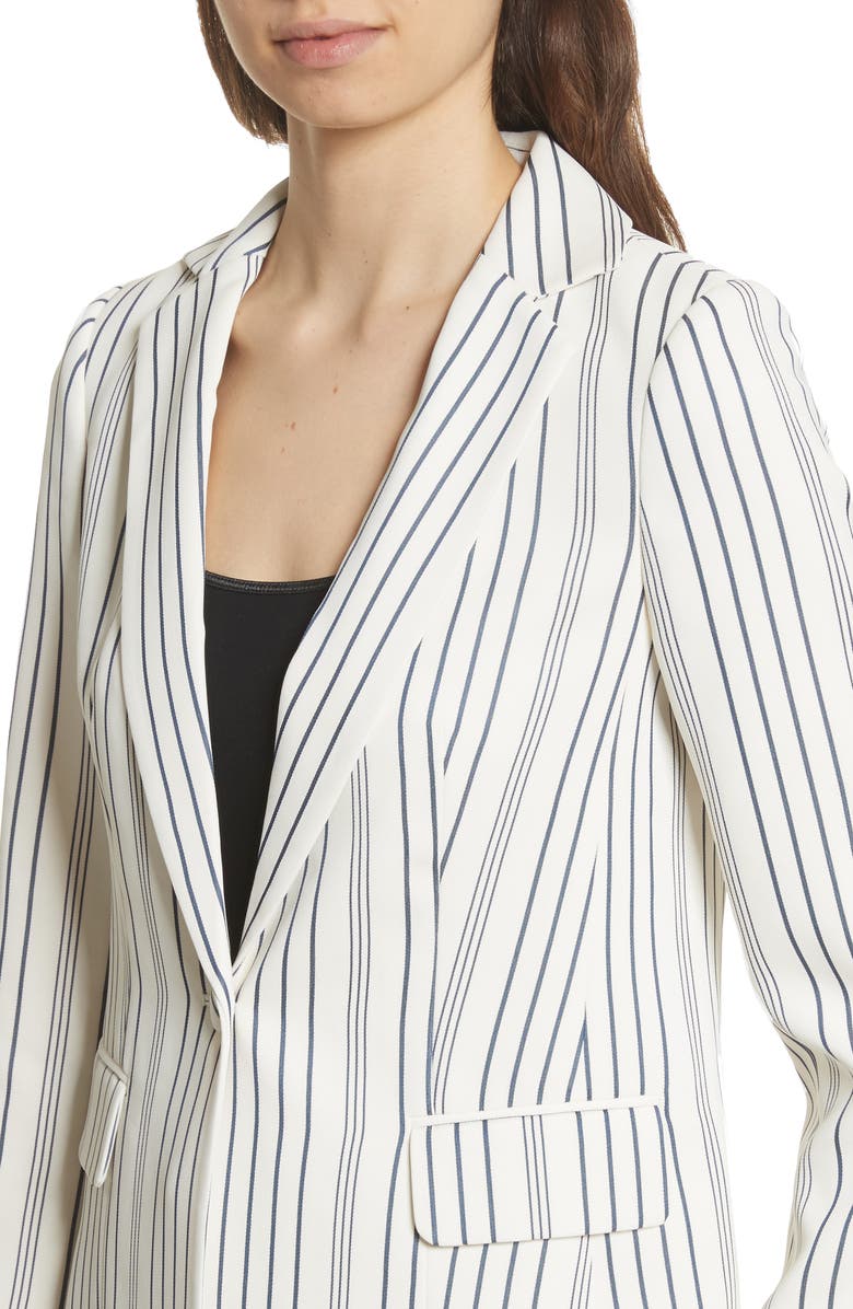 FRAME Stripe Blazer, Alternate, color, 