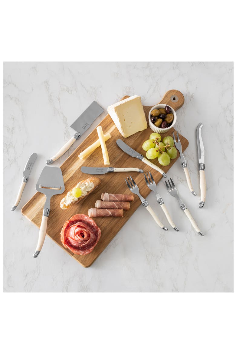 14-Piece Charcuterie Board Set, Alternate, color, FAUX IVORY
