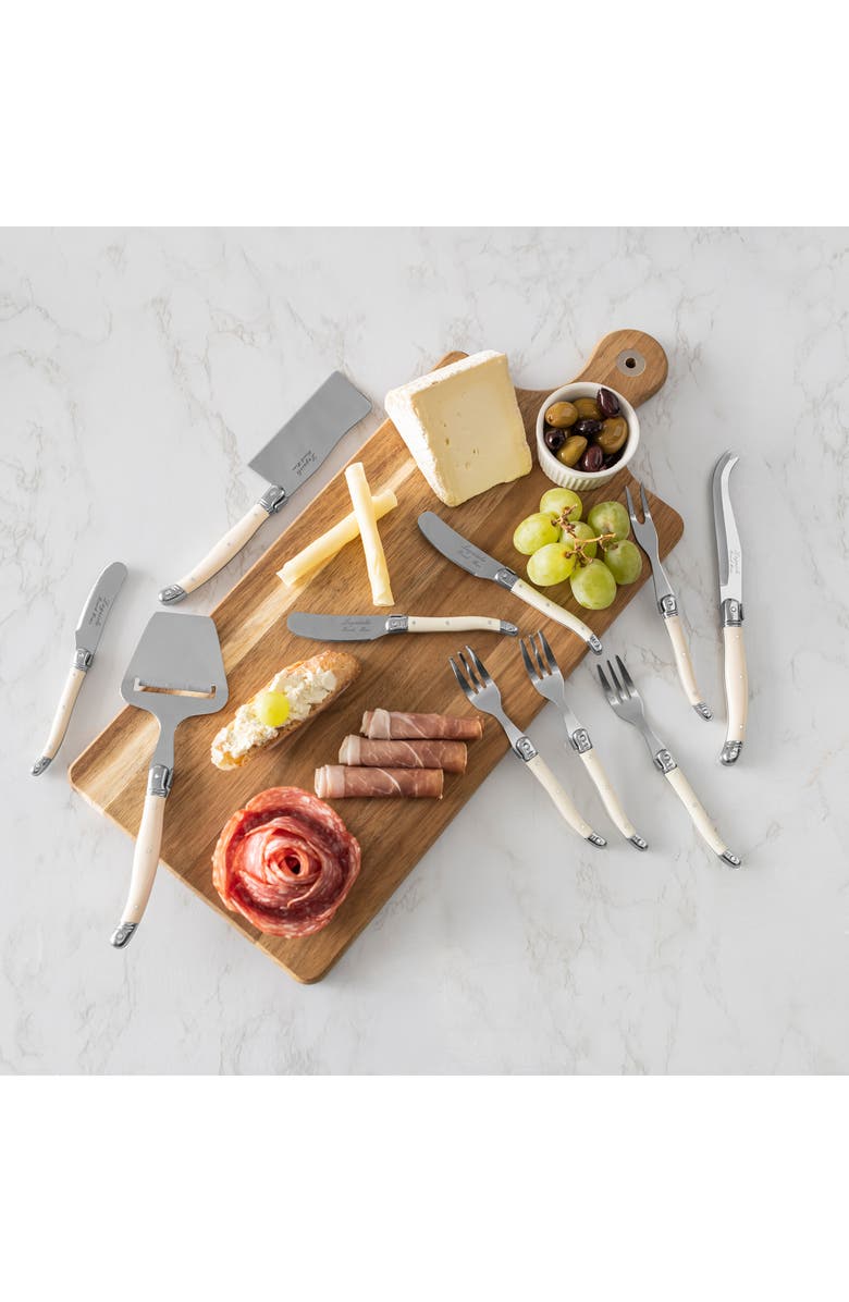 FRENCH HOME 14-Piece Charcuterie Board Set, Alternate, color, Faux Ivory