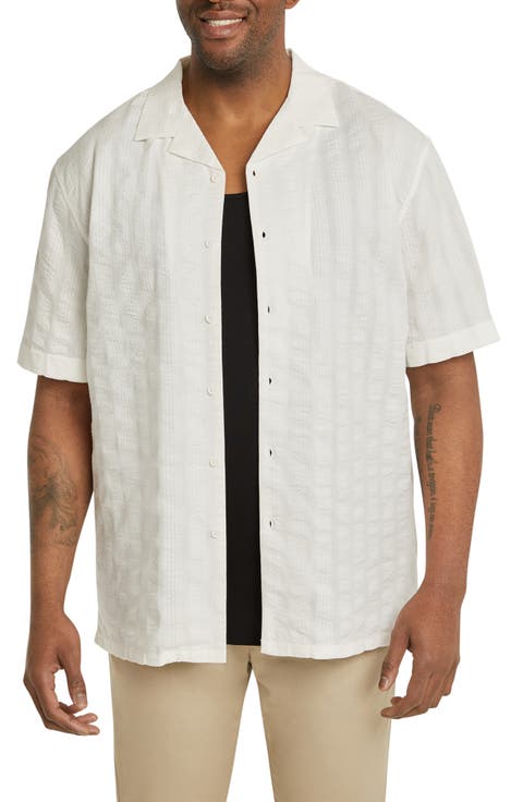 Belize Textured Relaxed Fit Camp Shirt