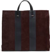 Clare V. Simple Suede & Leather Tote