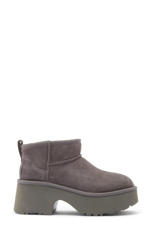 Ugg ® Classic Ultra Mini New Heights Platform Boot In Gray