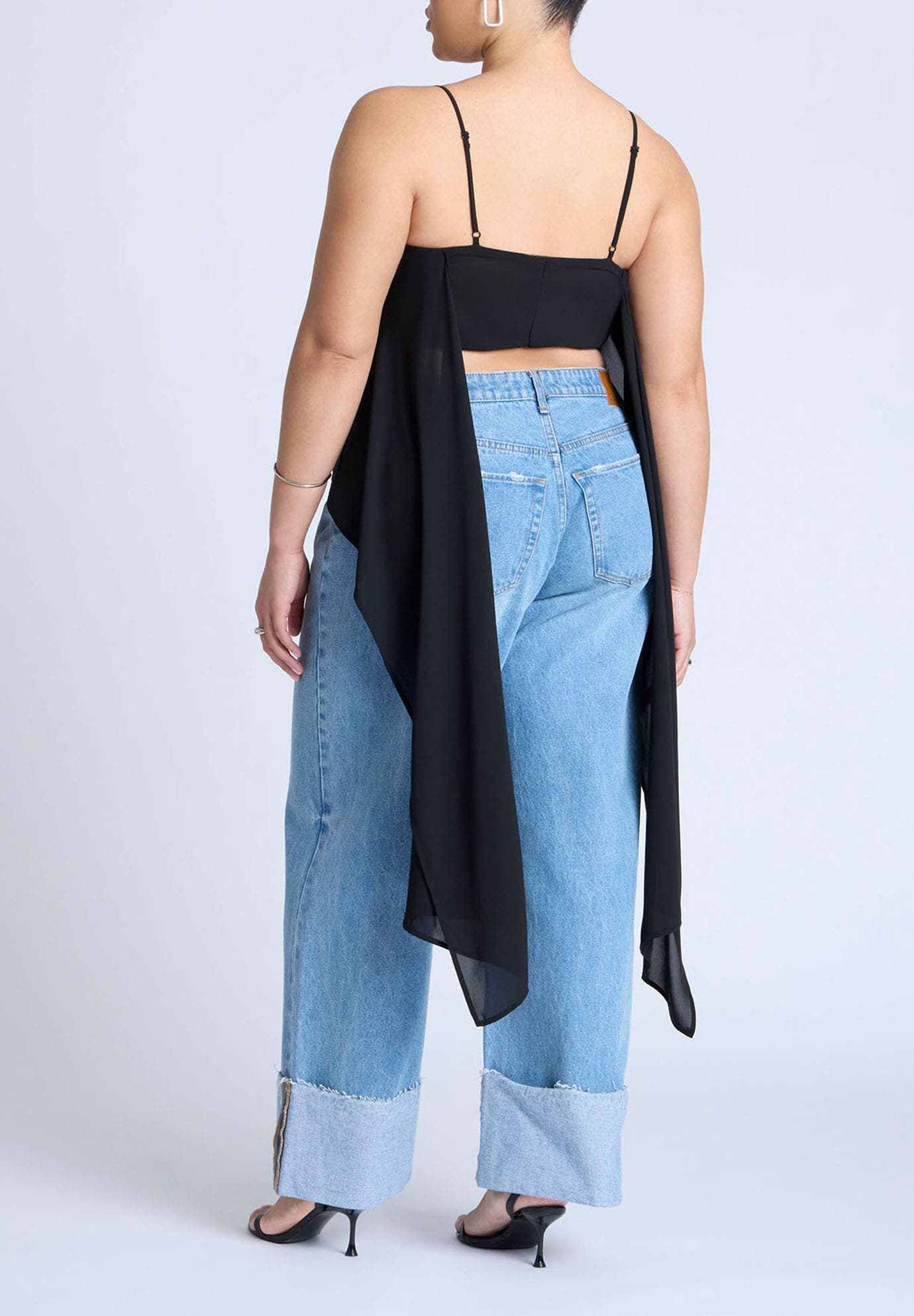 Cascading Crop Top - image 2