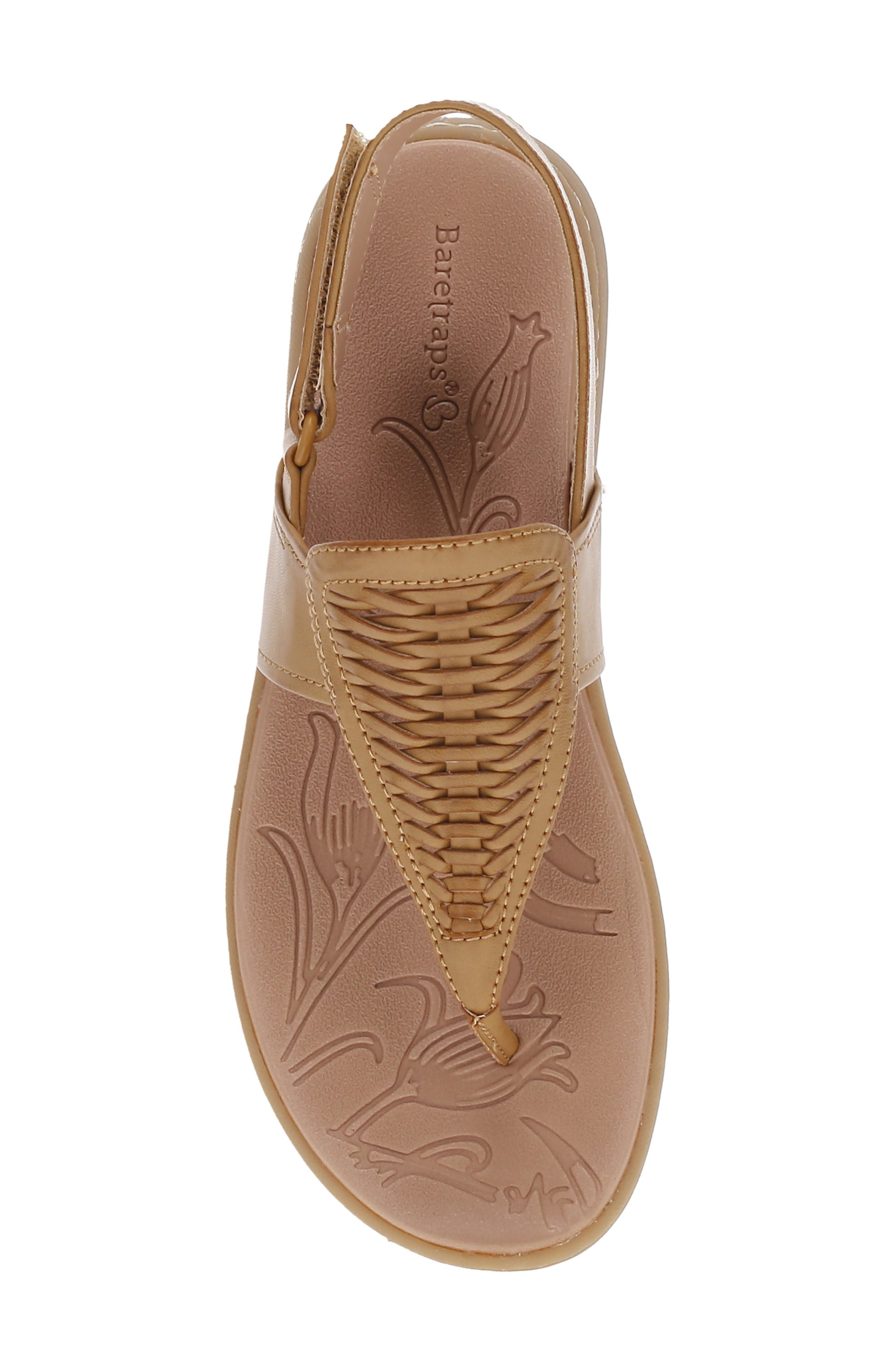 BARETRAPS Quincy T-Strap Sandal, Alternate, color, Caramel