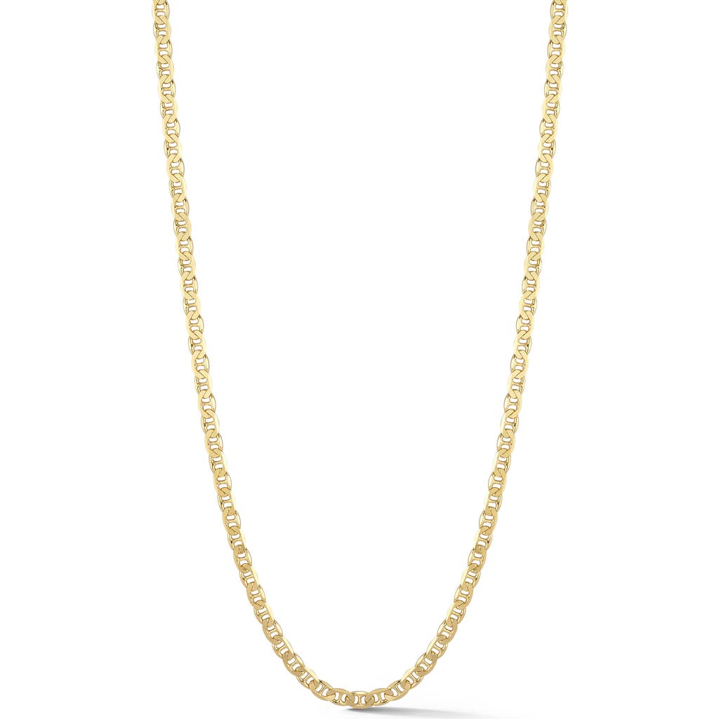 Yield Of Men 6mm Mariner Chain Necklace In Gold