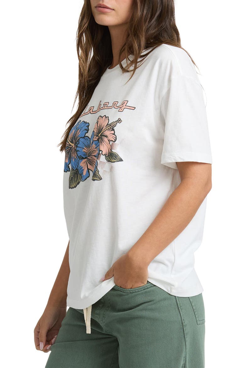 Racing Hearts Cotton Graphic T-Shirt, Alternate, color, SALT CRYSTAL