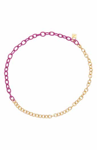 Two-Tone Chain Necklace