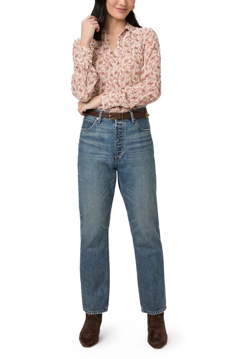 Billy High Waist Ankle Straight Leg Jeans