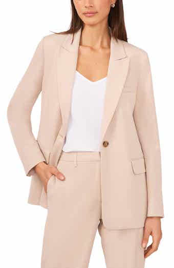 Halogen® Single Button Relaxed Blazer