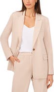 Halogen® Single Button Relaxed Blazer