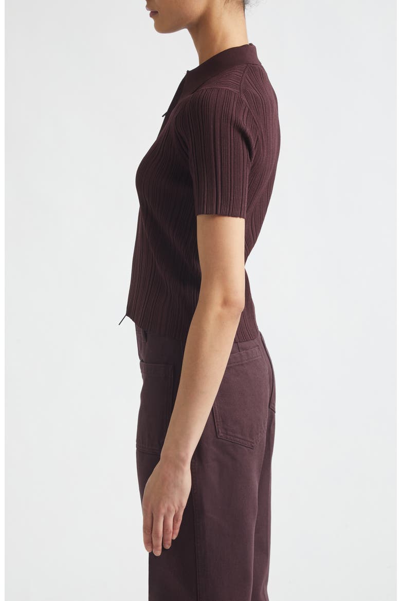 Rib Polo, Alternate, color, ACAI