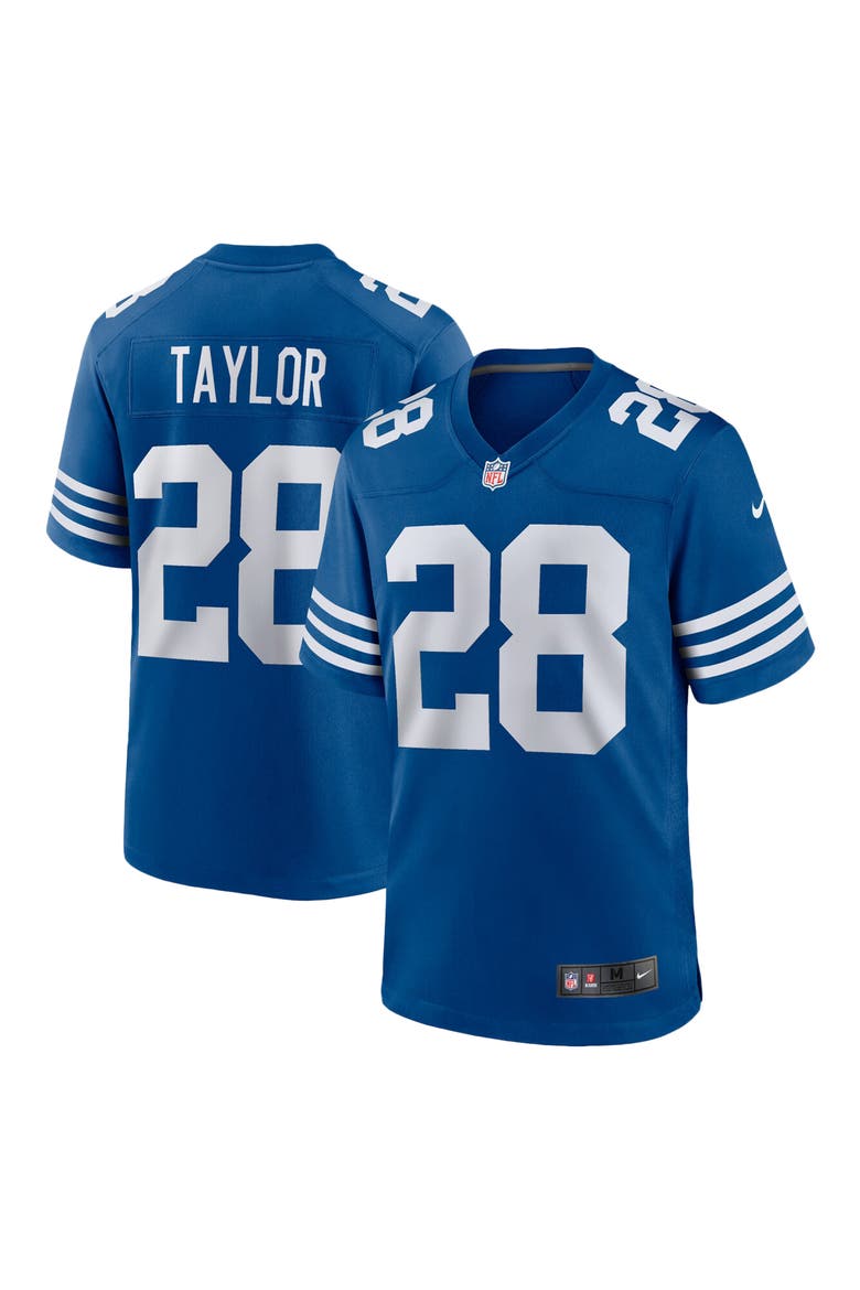 Men's Nike Jonathan Taylor Royal Indianapolis Colts Alternate Game Jersey, Alternate, color, ROYAL
