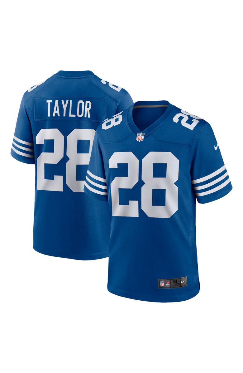 Nike Men's Nike Jonathan Taylor Royal Indianapolis Colts Alternate Game Jersey, Alternate, color, Royal
