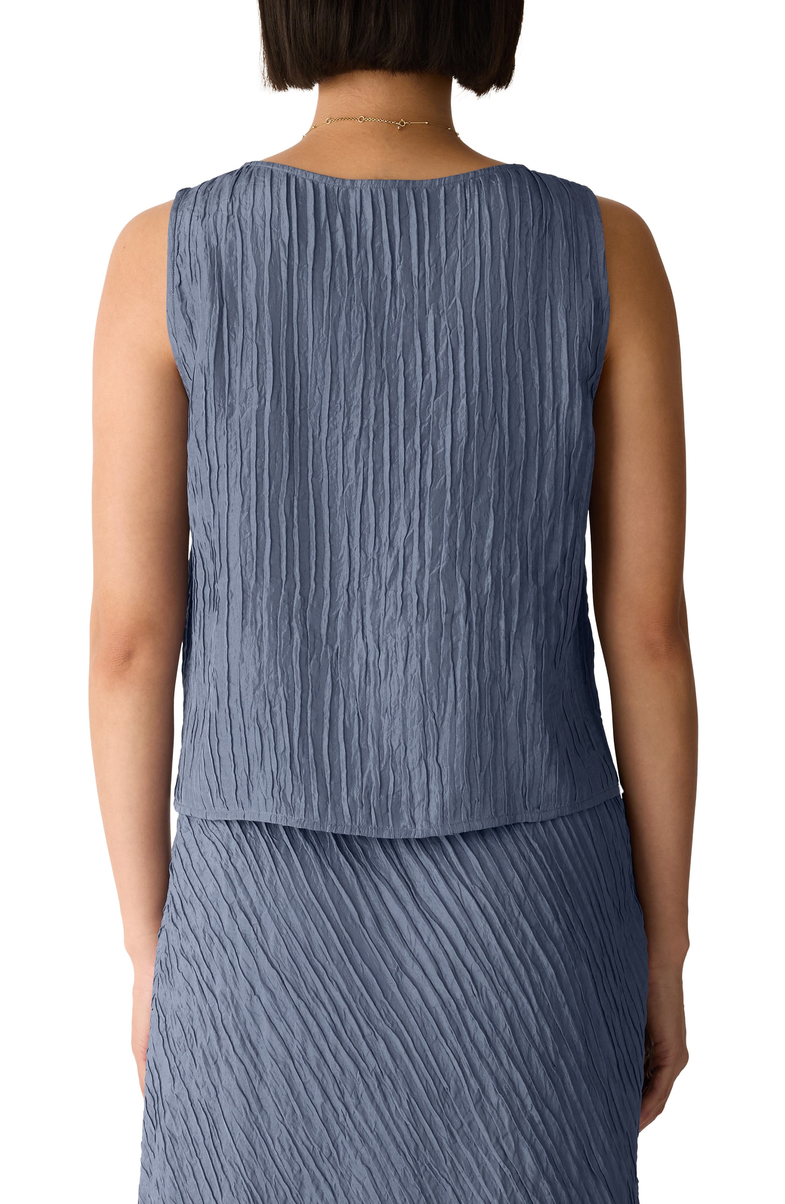Stretch Silk Shell Top - image 4