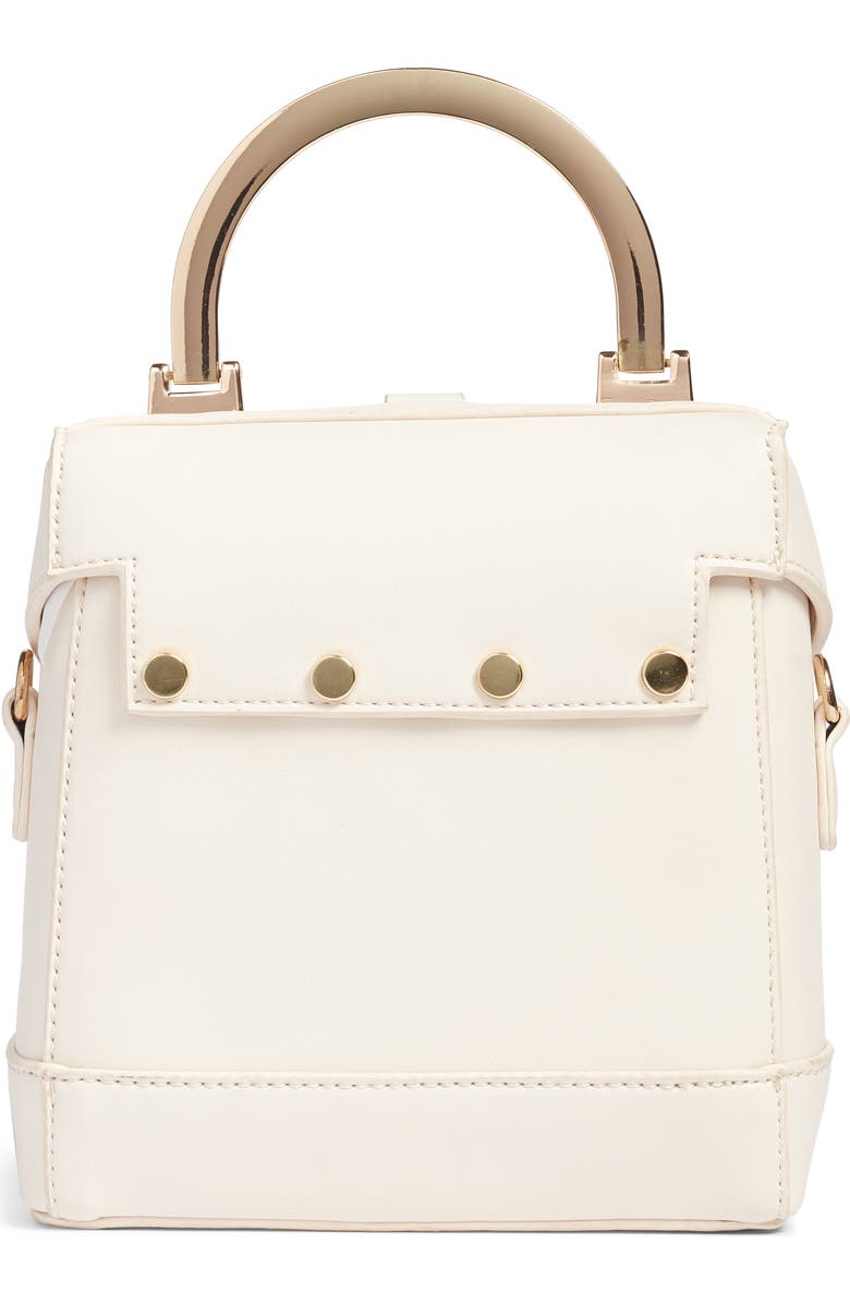 Street Level Top Handle Studded Bag, Alternate, color,
