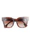 Kitty 51mm Gradient Square Sunglasses