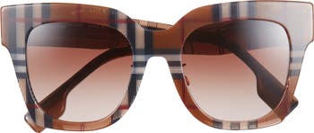 Kitty 51mm Gradient Square Sunglasses