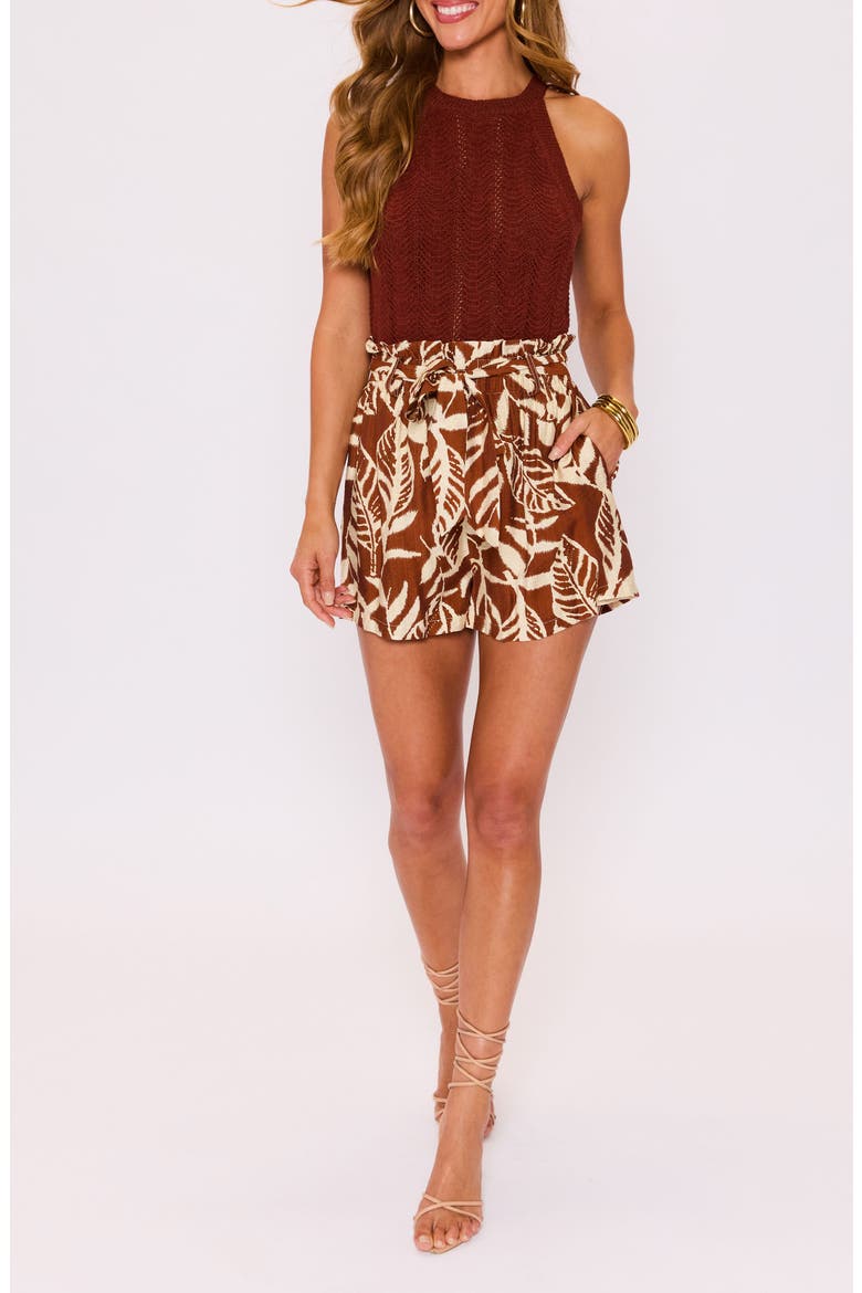 Verona Sleeveless Sweater, Alternate, color, DARK BROWN