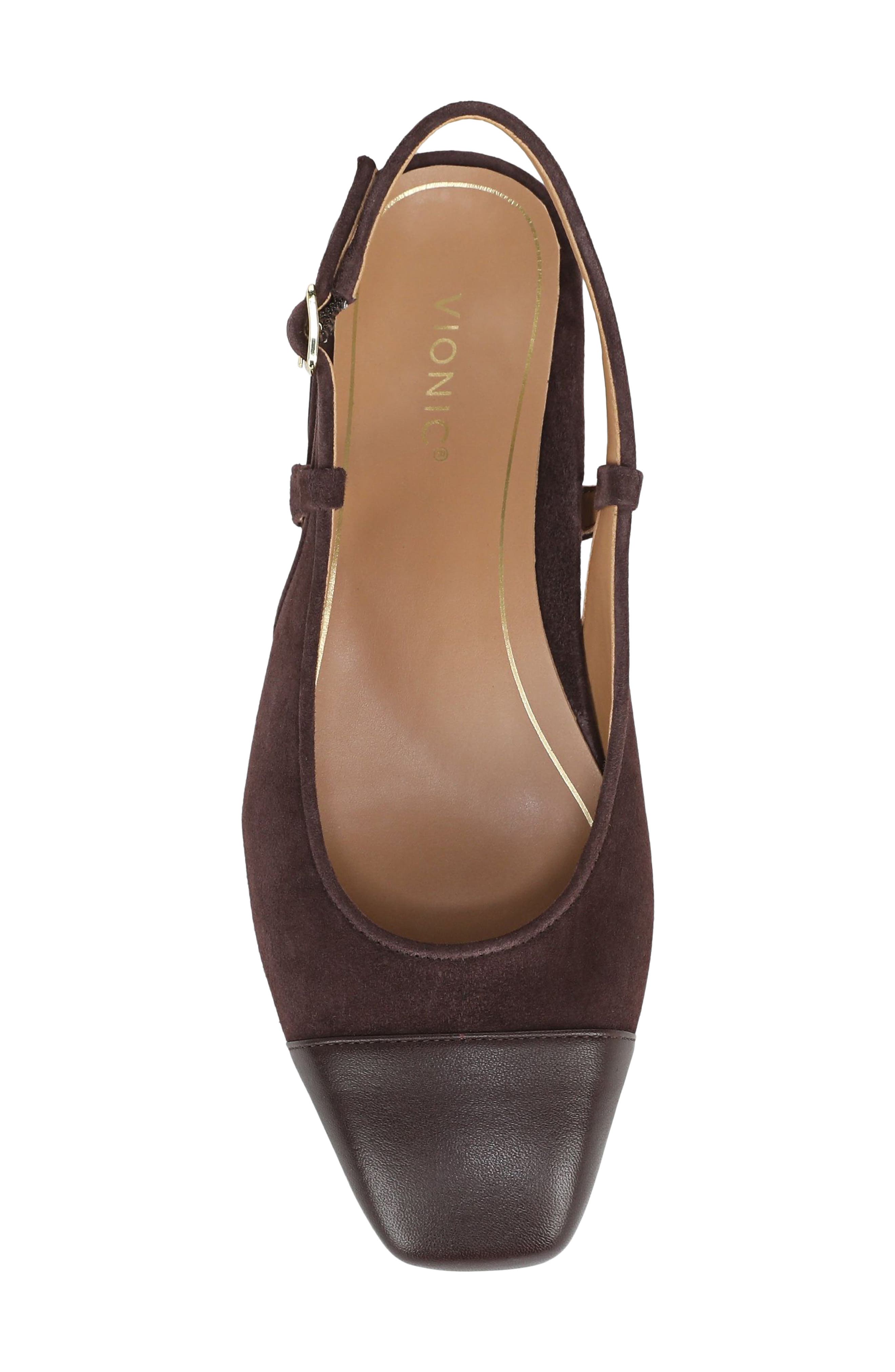 Petaluma Slingback Flat, Alternate, color, CAFE NOIR