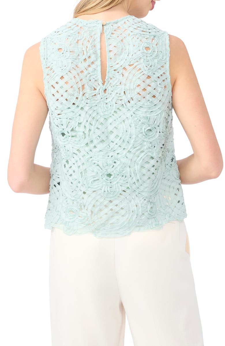 Ted Baker Hazel Sheer Lace Shell, Alternate, color, 