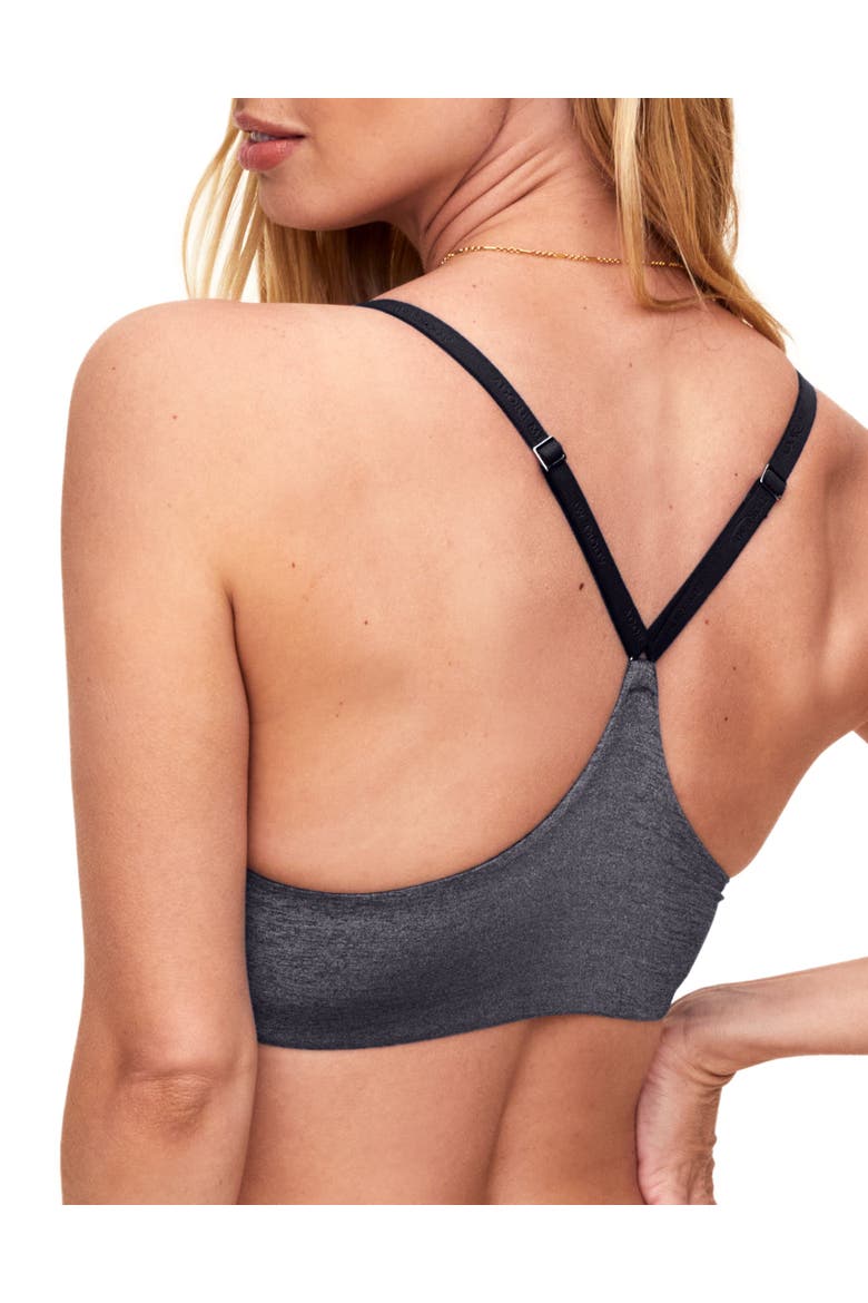 Helynn Contour Plunge Bra, Alternate, color, Black
