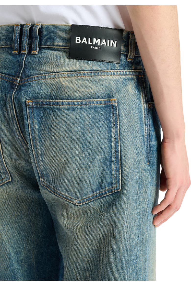 Loose-fit jeans in Vintage blue denim, Alternate, color, blue