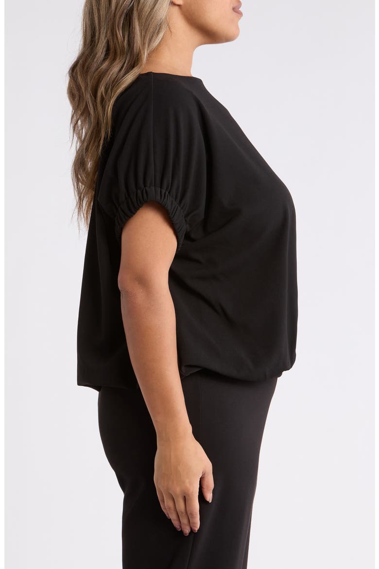 Elastic Cuff Dolman Sleeve T-Shirt, Alternate, color, ANNE BLACK