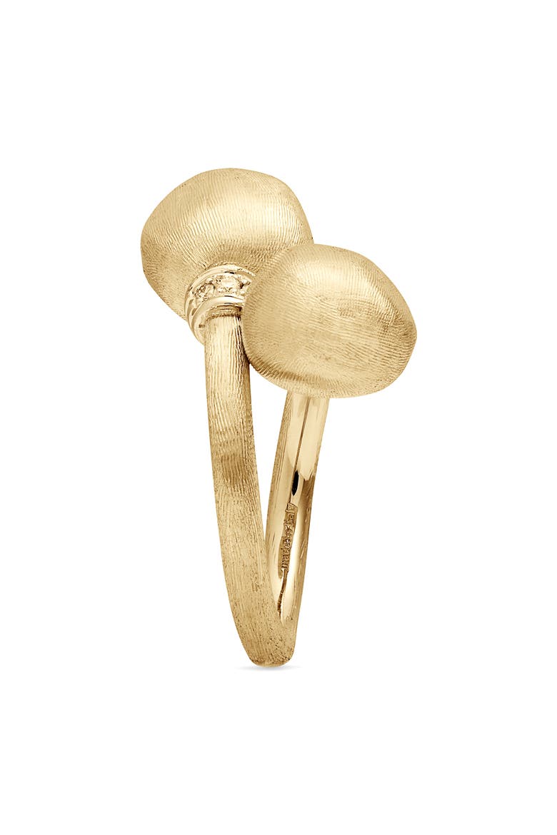 18K Gold Crossover Ring, Alternate, color, YL/WH GOLD